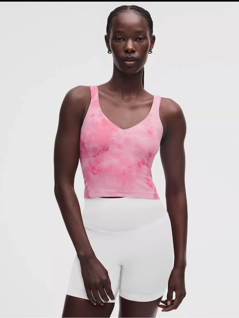 #547 NWT Lululemon Align Tank Smoothie Wash Strawberry Multi Size 14